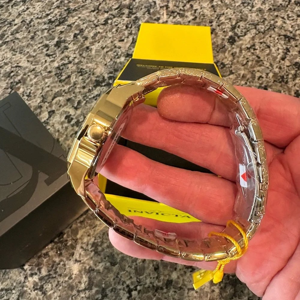 Invicta Speedway
Dominus Men's Watch - 42mm,
Gold - Picture 3 of 7